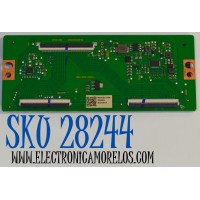 T-CON ORIGINAL PARA TV VIZIO / NUMERO DE PARTE 513C50C0M02 / TV50C0-ZC26-01(B) / 303C50C0232 / M02/5183-02458 / 2010140616 / DISPLAY V500DJ7-QE1 REV.D5 / MODELO V4K50M-0810 / V4K50M-0810 LMC1T8PA