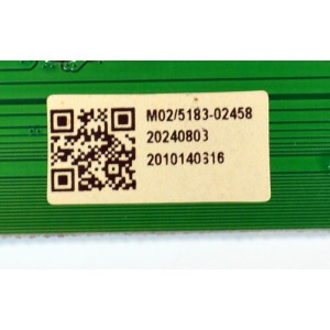 T-CON ORIGINAL PARA TV VIZIO / NUMERO DE PARTE 513C50C0M02 / TV50C0-ZC26-01(B) / 303C50C0232 / M02/5183-02458 / 2010140616 / DISPLAY V500DJ7-QE1 REV.D5 / MODELO V4K50M-0810 / V4K50M-0810 LMC1T8PA