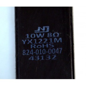 KIT DE BOCINAS ORIGINAL PARA TV WESTINGHOUSE 2 PIEZAS / NUMERO DE PARTE YX1221M / 824-010-0047 / 43132 / MODELO WD43UB4530