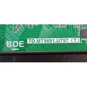 MAIN ORIGINAL PARA TV VIZIO 4K UHD HDR SMARTCAST / NUMERO DE PARTE 60000-00014 / TD.MT5691.U757 (T) / 4700021728 / N24040052 / PANEL BOEI650WQ1 / DISPLAY HV650QUB-F72 / MODELO V4K65M-0804 / V4K65M-0804 LBVF5JA