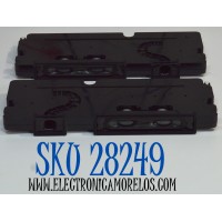 KIT DE BOCINAS ORIGINAL PARA TV SONY 2 PIEZAS / NUMERO DE PARTE 1019155 / 101915511 / 101915521 / 124G27 / 124H07 / MODELO K-75XR70C / K75XR70C