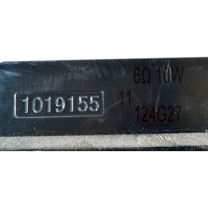 KIT DE BOCINAS ORIGINAL PARA TV SONY 2 PIEZAS / NUMERO DE PARTE 1019155 / 101915511 / 101915521 / 124G27 / 124H07 / MODELO K-75XR70C / K75XR70C