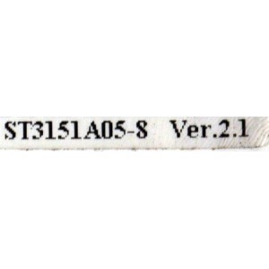 MAIN FUENTE COMBO ORIGINAL PARA TV TCL HD ROKU TV / NUMERO DE PARTE GTC000210A / 40-UX38M0-MAD2HG / UX38M0 / V8-UX38001-LF1V025(K2) / PANEL LVW320CS0T E217 / DISPLAY ST3151A05-8 VER.2.1 / MODELO 32S3800