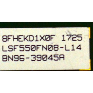 MAIN ORIGINAL PARA TV SAMSUNG 4K UHD SMART TV / NUMERO DE PARTE BN94-11095A / BN41-02545B / BN41-02545 / BN9411095A / PANEL CY-KK055HGLV8H / DISPLAY LSF550FN08-L14 / BN96-39045A / MODELO HG55NE890UFXZA / HG55NE890UFXZA FA01