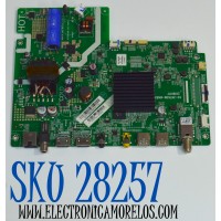 MAIN FUENTE COMBO ORIGINAL PARA TV HKPRO HD SMART TV / NUMERO DE PARTE T8-NT72A01-MA200AA / 40-3NT63M-MAB2HG / V8-NT563AM-LF1V072 / IDF158628A / PANEL LVW320CHDX E0003 / DISPLAY CV320H2-F01 REV:01 / MODELO HKP32SM7