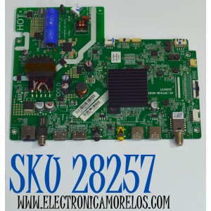 MAIN FUENTE COMBO ORIGINAL PARA TV HKPRO HD SMART TV / NUMERO DE PARTE T8-NT72A01-MA200AA / 40-3NT63M-MAB2HG / V8-NT563AM-LF1V072 / IDF158628A / PANEL LVW320CHDX E0003 / DISPLAY CV320H2-F01 REV:01 / MODELO HKP32SM7