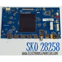 MAIN ORIGINAL PARA TV PHILIPS 4K UHD HDR ANDROID TV / NUMERO DE PARTE SVS1MTR103-MA200CK / CV817-VH / V8-MR17K01-LF1V1565 / MDMA8013957-03237 / PANEL LVU550CSDX E1006 / T8-55D6171-LPFY008 / DISPLAY ST5461D12-6 VER.2.2 / MODELO 55PUL7973/F7