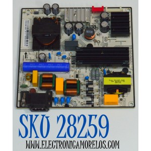 FUENTE DE PODER ORIGINAL PARA TV PHILIPS / NUMERO DE PARTE 81-PBE152-H165002 / SHG6004C20-101HLB / SHG6004C-101HL / DLBT054 / CQC14134113193 / PANEL LVU550CSDX E1006 / T8-55D6171-LPFY008 / DISPLAY ST5461D12-6 VER.2.2 / MODELO 55PUL7973/F7