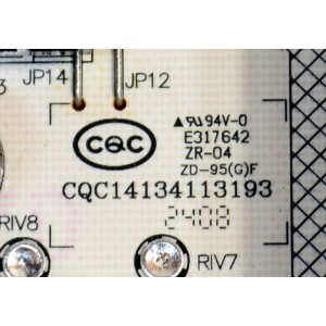 FUENTE DE PODER ORIGINAL PARA TV PHILIPS / NUMERO DE PARTE 81-PBE152-H165002 / SHG6004C20-101HLB / SHG6004C-101HL / DLBT054 / CQC14134113193 / PANEL LVU550CSDX E1006 / T8-55D6171-LPFY008 / DISPLAY ST5461D12-6 VER.2.2 / MODELO 55PUL7973/F7