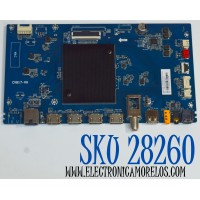 MAIN ORIGINAL PARA TV PHILIPS 4K UHD HDR ANDROID TV / NUMERO DE PARTE 02-1MTR17AMA-J02T / CV817-VH / 7.D817VH100000.0A4 / V8-MR17K01-LFV1415 / DMA8012596 / PANEL LVU550CSDX / DISPLAY ST5461D12-6 VER.2.2 / MODELO 55PUL7973/F7