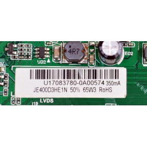 MAIN FUENTE COMBO ORIGINAL PARA TV SCEPTRE FULL HD / NUMERO DE PARTE X405BV-FSRR / TP.MS3553.PB753 / T201708105B / 8142123352087 / U17083780 / DISPLAY JE400D3HE1N / MODELO X405BV-FSR / H40 MATV53DD