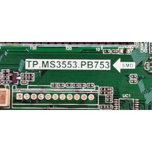 MAIN FUENTE COMBO ORIGINAL PARA TV SCEPTRE FULL HD / NUMERO DE PARTE X405BV-FSRR / TP.MS3553.PB753 / T201708105B / 8142123352087 / U17083780 / DISPLAY JE400D3HE1N / MODELO X405BV-FSR / H40 MATV53DD