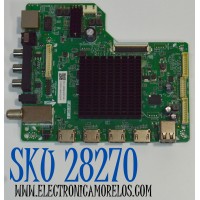 MAIN ORIGINAL PARA TV ONN ROKU 4K UHD HDR / NUMERO DE PARTE 9011-240028-SF2017W1 / T.MS1801.81 / CVTE9011ARA-A22078 / Q22256-KT / A23100155 / PANEL K550WDF / DISPLAY LC550EQQ (SM)(A4) / MODELO 100012586 55"