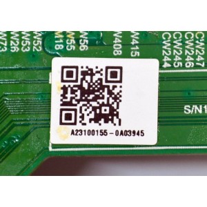 MAIN ORIGINAL PARA TV ONN ROKU 4K UHD HDR / NUMERO DE PARTE 9011-240028-SF2017W1 / T.MS1801.81 / CVTE9011ARA-A22078 / Q22256-KT / A23100155 / PANEL K550WDF / DISPLAY LC550EQQ (SM)(A4) / MODELO 100012586 55"