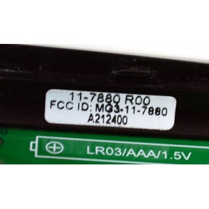 CONTROL REMOTO ORIGINAL ONE FOR ALL SMART PARA CONSOLIDAR HASTA 8 DISPOSITIVOS DIFERENTES INCLUYENDO TELEVISORES/BARRAS DE SONIDO/REPRODUCTORES MULTIMEDIA/CONSOLAS DE JUEGOS / NUMERO DE PARTE MG3-11-7880 / 11-7880 R00 / URC7880 / URC 7880 / P15058-C1