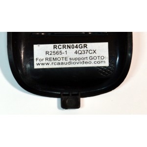 CONTROL REMOTO ORIGINAL RCA PARA CONTROLAR HASTA 5 DISPOSITIVOS DIFERENTES COMO TV/DVD/BARRAS DE SONIDO/REPRODUCTORES DE STRAMING/CABLE/SATELITE /  NUMERO DE PARTE RCRN04GR / RCRN05BHZ / R256-1 / 4Q37CX / RC49K-T2-01