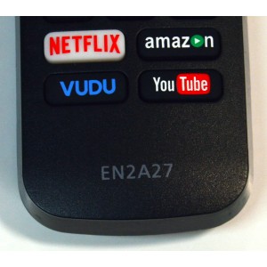 CONTROL REMOTO PARA TV HISENSE / NUMERO DE PARTE EN2A27 / EN2A27HT / EN2A27H / EN2B27 / MODELO 55H8C / 65H10B2 / 43H5C / 55H6B / 50H7GB