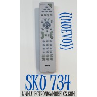 CONTROL REMOTO ORIGINAL NUEVO UNIVERSAL RCA / NUMERO DE PARTE RCR615DCM1 / RCR 615DCM1 / RCR 615 DCM1 / 21445140