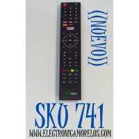 CONTROL REMOTO ORIGINAL NUEVO PARA TV SEIKI / CUENTA CON BOTONES PARA APLICACIONES DE STREAMING COMO NETFLIX / VUDU / YOU TUBE / PANDORA / MODELOS SE32HY19T / SE55UET / SE58GY27T / SE50FYT / SE43FYT / SE40FYT / SE32HY19T / SE32HY27-D