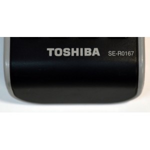 CONTROL REMOTO ORIGINAL NUEVO PARA REPRODUCTOR DVD TOSHIBA / NUMERO DE PARTE SE-R0167 / P4156-4 / 0502023 / MODELO SDK750 / SD-K750 / SDK750SU / SD-K750SU