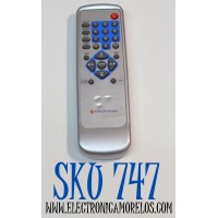 CONTROL REMOTO ORIGINAL PARA TV PROTRON / NUMERO DE PARTE 886-00188 / 886-00188-00000 / COMPATIBLE PARA TELEVISORES LCD / MODELO PLTV-26M / PLTV-27M / PLTV-32M / PLTV20