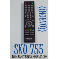 CONTROL REMOTO ORIGINAL NUEVO PARA TV RCA  / NUMERO DE PARTE WS-1288-2 / 21FSS244REM / YS-514-2 / CRC707 / MODELO RCRN03BE / RTV5540-D