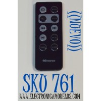 CONTROL REMOTO ORIGINAL NUEVO PARA SISTEMA DE AUDIO / BOCINAS / BARRAS DE SONIDO MEMOREX / NUMERO DE PARTE Mi2001 / Mi2031 / Mi2032 / Mi4390 / COMPATIBLE FUNCIONA CON BASE PARA iPOD CON RADIO FM Y RELOJ DESPERTADOR MEMOREX