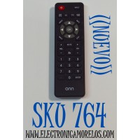 CONTROL REMOTO ORIGINAL NUEVO PARA TV ONN / NUMERO DE PARTE TY-33A / C1700 / XZH1045 / ONC18TV001-REM / COMPATIBLE PARA VARIOS MODELOS DE TELEVISORES LED/FHD/4K UHD DE ONN COMO 32" A 65" / CONECTIVIDAD INFRARROJA / MODELO ONC18TV001 / ONC17TV001