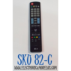 CONTROL REMOTO ORIGINAL PARA TV LG / NUMERO DE PARTE AKB72914201 / HR-A906 / AKB73715601 / AKB72914238 / AKB72914207 / AKB72914209 / MODELO 60PK280 / 55LH5700 / 55LH5750 / 55LA690V / 55LA860V / 42LB5800 / 42LF5800 / 32LH570B / 42PJ550 / 50PK340 / 42PJ350