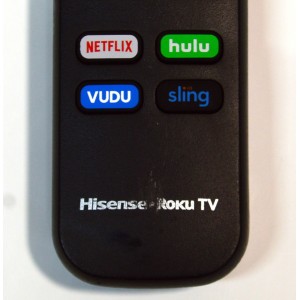 CONTROL REMOTO ORIGINAL PARA TV HISENSE ROKU TV / NUMERO DE PARTE HU-RCUS-20G / RC18E-T4 / NUMERO DE PARTE HU-RCUS-20G / HU-RCRUS-22 / 3226001217/ HU-RCRUS-23 / 3026000064 / MODELO 65R6E3 / 58R6E3 / 55R8F / 50R6090G / 48H4C / 43R6E3 /  40H4C1 / 32H4F