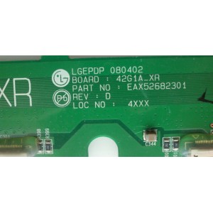 XRRBT BUFFER / LG EBR50222702 / EAX52682301 / 0940-0000-2930 / MODELO VIZIO VP422HDTV10A / PANEL PDP42G1T245 / PDP42G1XXXX 	