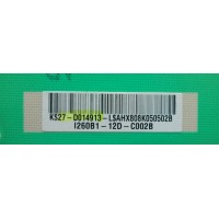 BACKLIGHT INVERSOR / CMO 27-D014913  / I260B1-12D / MODELO SAMSUNG LN26A330J1DXZA