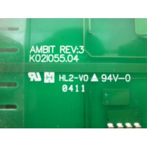 BACKLIGHT INVERTER / NEC SIT400WD20C01 / K02I055.04 / 0411020-05 / REV : 3 / PANEL LTA400W1-L01 / MODELOS L40HV201/ LCD4000-BK / RELISYS RLT4000