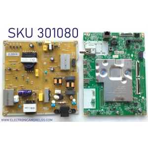 KIT DE TARJETAS PARA TV LG 4K·UHD·HDR SMART TV / MAIN EBT66474601 / EAX69487906 / 33156506 / FUENTE EAY65895512 / LGP50NT-21U1 / EAX69502002 / 65895512 / PANEL NC500TQG-AAKH1 / DISPLAY LC500DQC (SP)(A1) / MODELO 50UP8000PUR / 50UP8000PUR.AUSYLJM