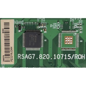 KIT DE TARJETAS PARA TV HISENSE / MAIN 295585 / RSAG7.820.10690/ROH / 295586 / FUENTE 295715 / RSAG7.820.10274/ROH / T-CON  296018 / RSAG7.820.11320/ROH / MODELO 75U6G