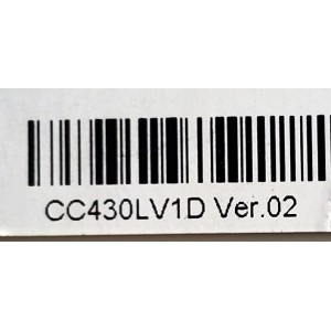 KIT DE TARJETAS PARA TV HITACHI / MAIN 02-SMMS3663-CD10 / TP.MS3663.PB786 / 3MS663H0T2A / IDF150848 / IDF150848A / IDF150848B / IDF150848C / T-CON STCON425G005 / CCPD-TC425-001 / STCON425G-005 / PANEL LVF430PADX E0090 / DISPLAY CC430LV1D / MODELO 43D33