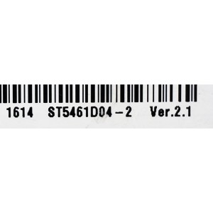 KIT DE TARJETAS PARA TV TCL / NUMERO DE PARTE MAIN T8-55NA2D-MA1 / 40-SX7KNA-MAG4HG / V8-SX70001-LF1V408 / T-CON 34291100360811H / ST5461D04-1C-1 / FUENTE 08-LE921A6-PW200AX / 40-LE9226-PWE1CG / LVU550CS0TE1 / DISPLAY ST5461D04-2 VER.2.1 / MODELO 55UP120