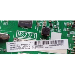 KIT DE TARJETAS PARA TV TCL / MAIN 08-SS55TML-LC324AA / 40-MS22F1-MAB2HG / 08-MS22F01-MA300AA / 08-MS22F01-MA200AA / V8-ST22K01 / FUENTE 08-L12NLA2-PW200AA / 40-L12NW4-PWD1CG / PANEL LVU550NDEL / LSC550FN11-203 / MODELOS 55S421 / 55S423 / 55S425 / 55S431