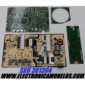 KIT DE TARJETAS PARA MONITOR GAMING CURVO SAMSUNG / MAIN BN94-12242D / BN41-02580C / BN97-13226D / T-CON LJ94-41295C / S490YP01V11 / BN96-43675B / FUENTE BN44-00879C / P49E8N_MHS / BN4400879C / MODELOS LC49HG90DMNXZA FC03 / LC49HG90DMNXZA FD04