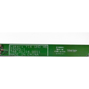 KIT DE TARJETAS ORIGINAL PARA TV VIZIO / NUMERO DE PARTE 75501J010002 / 748.01J14.0011 / FUENTE 056041980041 / PSLL191301W / T-CON 5555T29C02 / T500QVN03.0 / LED DRIVER 75501J020001 / 748.01J11.0011 / PANEL LC550EQY / DISPLAY T550QVN04.0 / MODELO E55U-D2