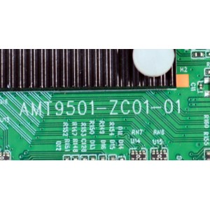 KIT DE TARJETAS ORIGINAL PARA TV ONN / NUMERO DE PARTE MAIN FUENTE 515CT9501M35 / AMT9501-ZC01-01/ M35/7750-01428 / 2130006980 / M25028-MT / T-CON T-000L / GSDT-000L / PANEL T320XVN02.H / DISPLAY T320XVN02.H / MODELO 100012589 32"