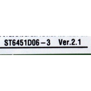 KIT DE TARJETAS ORIGINAL PARA TV TCL / NUMERO DE PARTE MAIN 30900-000110 / TD.R817T.771 (T) / 30901-000127 / MR17TF / V8-MR17K01-LF / FUENTE 30805-000458 / G0101-000200 / 40-L17EW2-PWB1KG / PANEL LVU650NDAL / DISPLAY ST6451D06-3 VER.2.1 / MODELO 65S41BR