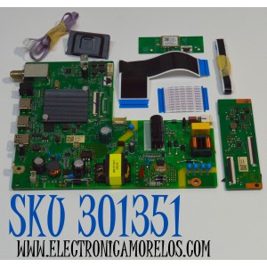 KIT DE TARJETAS ORIGINAL PARA TV VIZIO / NUMERO DE PARTE MAIN FUENTE 515C55831M16 / MT55831-ZC01 / T-CON 513C32B0M02 / TV32B0-ZC26-01(B) / 303C32B0232 / DISPLAY  V320BJ9-Q01 REV.C1 / MODELO VHD32M-0810 / VHD32M-0810 LMC1U1LA