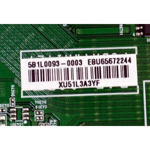 KIT DE TARJETAS ORIGINAL PARA TV LG / NUMERO DE PARTE EBU65672244 / EAX68209009 / 65672244 / FUENTE EAY64548908 / EAX6991402 / LGP32D-17F1 / 64548908 / PANEL NC320DXG-ABKP5 / DISPLAY HV320WHB-F7E / MODELO 32LM577BZUA / 32LM577BZUA.BUSELJM