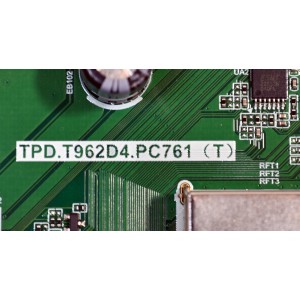 KIT DE TARJETAS ORIGINAL PARA TV ELEMENT XUMO TV / NUMERO DE PARTE 9011-240038-WC2010EK / TPD.T962D4.PC761 (T) / T-CON 7ADDJ1012 / B002HW703 / PANEL K430WDJ1 / DISPLAY V430DJ1-Q01 REV.D2 / MODELO E550AE43C