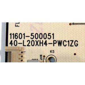 KIT DE TARJETAS ORIGINAL PARA TV TCL / NUMERO DE PARTE MAIN 30800-000501 / 40-MR17G7-MAA2HG / 11602-500466 / 30801-000480 / V8-MR17K01-LF / FUENTE G0504-000222 / 40-L20XH4-PWC1ZG / 11601-500051 / PANEL LVU75NDAL / DISPLAY ST7461D03-2 / MODELO 75S41BR