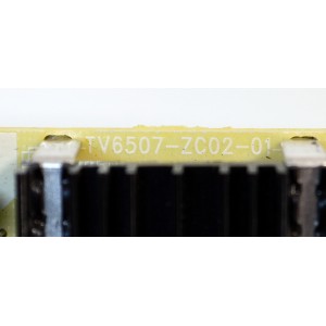 KIT DE TARJETAS ORIGINAL PARA TV VIZIO / NUMERO DE PARTE MAIN 515C55860M09Y / MT55860-ZC01-01 / FUENTE 514C6507M05 / TV6507-ZC02-01 / T-CON 513C6571M03 / TV6571-ZC26-01 / DISPLAY HV650QUB-F71 / MODELO V4K65M-0810 / V4K65M-0810 LMV1V1MA