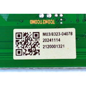 KIT DE TARJETAS ORIGINAL PARA TV VIZIO / NUMERO DE PARTE MAIN 515C55860M09Y / MT55860-ZC01-01 / FUENTE 514C6507M05 / TV6507-ZC02-01 / T-CON 513C6571M03 / TV6571-ZC26-01 / DISPLAY HV650QUB-F71 / MODELO V4K65M-0810 / V4K65M-0810 LMV1V1MA