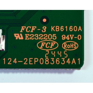 KIT DE TARJETAS ORIGINAL PARA TV VIZIO / NUMERO DE PARTE MAIN 515C55860M09Y / MT55860-ZC01-01 / FUENTE 514C6507M05 / TV6507-ZC02-01 / T-CON 513C6571M03 / TV6571-ZC26-01 / DISPLAY HV650QUB-F71 / MODELO V4K65M-0810 / V4K65M-0810 LMV1V1MA