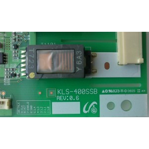 BACKLIGHT INVERSOR ESCLAVO / DERECHO / SAMSUNG / SONY  KLS-400SSB MODELO KDL-S40A12U